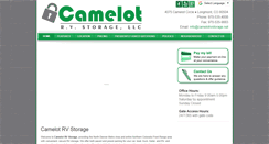 Desktop Screenshot of camelotrvstorage.net